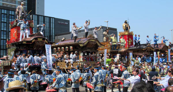 成田祇園祭2019の日程と山車・屋台の時間！駐車場と交通規制についても紹介！